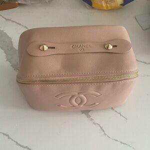 Chanel Pink Leather Women's Bag